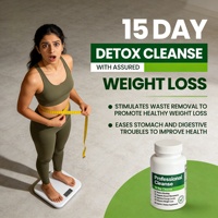 Pilules Détox Bio Capita (Propriété de l'État) Contenant des Fibres et des Probiotiques – Nettoyant Intestinal et du Côlon en Capsules – Cure de 15 Jours pour Nettoyer les Intestins et le Côlon