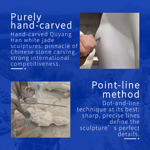 Sculpture de David en marbre classique grandeur nature, sculptée à la main, en <span class=keywords><strong>pierre</strong></span> naturelle, durable pour l'extérieur, le jardin, l'église, l'intérieur - Product Image 4