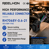 Commander RH7068Y-0.6-21 6189-1142 Connecteur automobile femelle étanche à 6 broches de 0,64 mm avec pigtail pour Toyota Honda