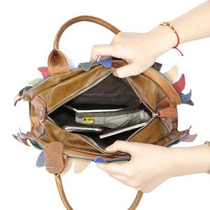 AndoBag - Bolsos de Mano de Cuero Genuino, Bolsos de Hombro Cruzados con Diseño Colorido y Moderno, Bolso de Mano de Lujo para Mujer, Modelo 1773 - Product Image 6