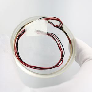 VY 우수한 광학 성능의 <span class=keywords><strong>BK7</strong></span> K9 유리 돔 반구형 돔 렌즈 (카메라용 전도성 링 포함) - Product Image 1