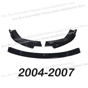 ลิ้นกันชนหน้า StarNav สำหรับรถยนต์ซีรีส์ 5 รุ่น E60 ปี 2004-2005 2008-2010 รุ่นมาตรฐาน ชุดแต่งดิฟฟิวเซอร์ล่างพร้อมแผ่นกันกระแทก - Product Image 1