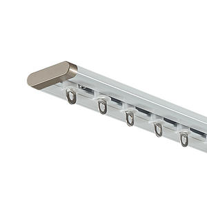 Rail de rideau moderne en alliage d'aluminium ultra-fin, écologique, à glissière silencieuse, fixation supérieure sans perçage, adhésif, <span class=keywords><strong>6m</strong></span> - Product Image 1