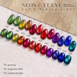 JTING Nouvelle Arrivée 12 Couleurs Vernis Gel Néon Effet Œil de Chat Effet Galaxie Vernis à Ongles Gel Effet Œil de Chat Sans TPO/Hema Fournisseur OEM ODM Populaire - Product Image 5
