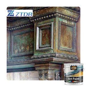 Muestra Gratuita de Pintura Decorativa para Paredes Interiores Resistente al Óxido, Revestimiento Líquido Acrílico con <span class=keywords><strong>Efecto</strong></span> <span class=keywords><strong>Cobre</strong></span>, Aplicación con Espátula - Product Image 3