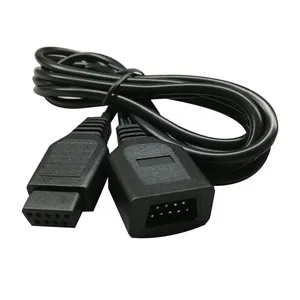 Câble d'extension 9 broches pour manette de console Sega Genesie 2, câble pour manette MD2 <span class=keywords><strong>MEGA</strong></span> <span class=keywords><strong>DRIVE</strong></span> <span class=keywords><strong>3</strong></span>, adaptateur de fil de contrôleur de jeu - Product Image 1
