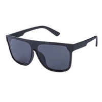 Lunettes de soleil polarisées surdimensionnées Mind Sense WS202 2023, monture carrée sans bords en TR90, verre monobloc, design personnalisé pour créateur de mode, durables