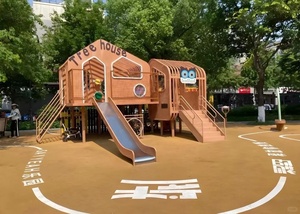 Estructura de Juego para Jardín al Aire Libre Personalizada, Equipo de Juego con Temática de Casa de Árbol, Detalles Acabados a Mano, Metales Antioxidantes y Anticorrosivos - Product Image 2