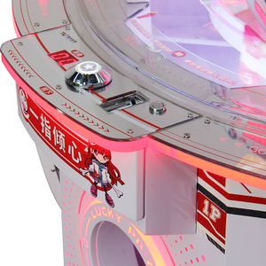 TongLi Midas Touch Rot-Blauer Arcade-Spielautomat <span class=keywords><strong>MEAN</strong></span> WELL Stromversorgung 1 Jahr Englische Unterstützung Metall-Kunststoff-Konstruktion für Unterhaltungszwecke - Product Image 4