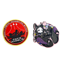Badge en feutre non tissé personnalisé avec broderie et sequins thermocollants, pour vêtements, chapeaux, uniformes et logos de marque - Vente en gros
