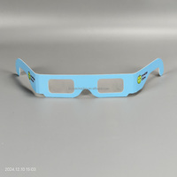 Vente en gros de lunettes de diffraction pour feux d'artifice 3D en carton de festival, lunettes de diffraction arc-en-ciel pour feux d'artifice 3d