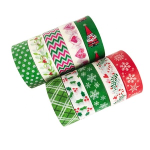 Nastro Adesivo Decorativo Fai-da-Te per Cancelleria e Decorazioni Natalizie, Multicolore, 10M con Logo Personalizzato - Product Image 3