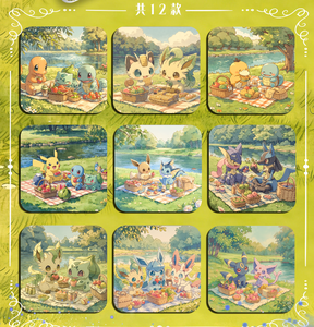 YQ Papel de Arte Pokémon Dibujado a Mano, Anime Japonés Premium, Caja de Sobres de Cartas Coleccionables Sellada Nueva - Product Image 6