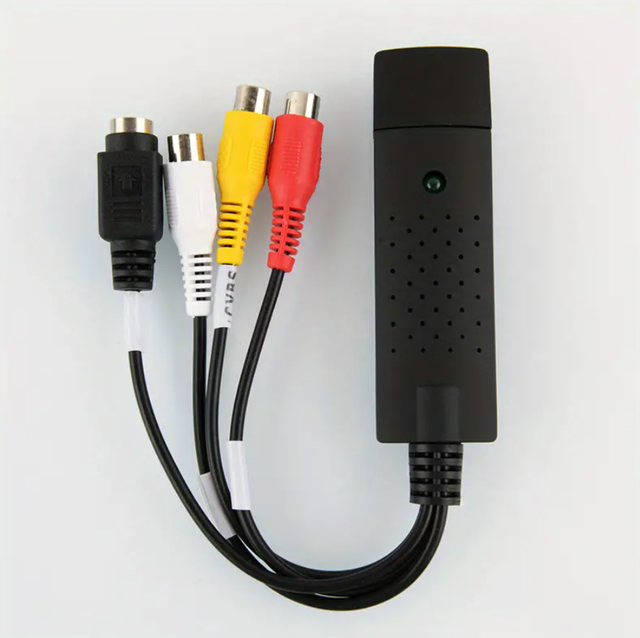 USB DVR Win/Mac RCA to USB VHS Mini DV VCR Hi8 DVD to Digital Converter