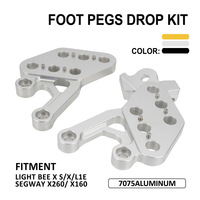 Support latéral réglable pour repose-pieds de moto électrique tout-terrain Surron Light Bee – Accessoires de remplacement pour repose-pieds (pièce de rechange)