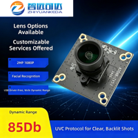 Módulo de Cámara USB de 2MP, Plug-and-Play, Sin Controladores, UVC 1080P, Amplio Rango Dinámico, Reconocimiento Facial y de Objetos, Monitoreo de Video