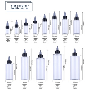 Pet Gel lỏng keo lớp phủ ép đùn tip ống nhỏ giọt sinh thái thân thiện mỹ phẩm pcr tóc dầu trong suốt chai nhựa với Twist cap - Product Image 6