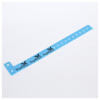 Bracelets événementiels en vinyle PVC imperméable, couleur et logo personnalisés, pour la publicité promotionnelle
