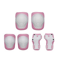 Ensemble de protections pour les coudes et les genoux en PE souple pour enfants, équipement de protection pour le patinage, le vélo, la trottinette, les sports, sécurité pour les adultes