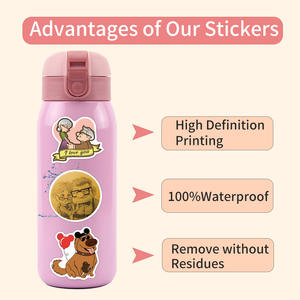 ZY3536C 50 Piezas de Pegatinas de Graffiti con Letras de <span class=keywords><strong>Pixar</strong></span>, Decorativas para Tazas, Guitarras, Computadoras Portátiles, Equipaje, PVC, Resistentes al Agua, para Manualidades - Product Image 4