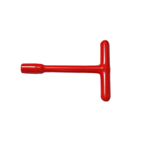Clé à douille isolée à poignée en T 92LB605 14 mm Cr-V VDE 1000 V IEC 60900 pour électriciens