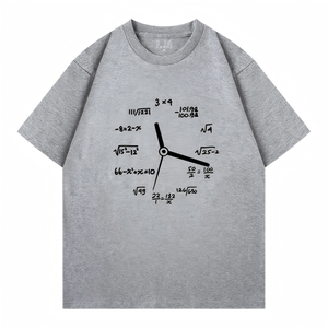 Camiseta Extra Grande Vintage con Gráfico <span class=keywords><strong>de</strong></span> Fórmula Matemática <span class=keywords><strong>de</strong></span> Leonhard Euler, Unisex, Informal, <span class=keywords><strong>de</strong></span> Manga Corta, 220g, <span class=keywords><strong>de</strong></span> Algodón - Product Image 3