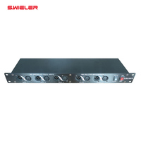 Consola Mezcladora para Actuaciones en Escenario, Dispositivo de Control de Señal DMX512, Adaptador de Entrada y Salida de Audio XLR, Distribuidor de Señal DMX de 3 Canales