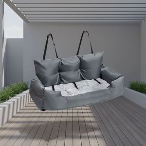 Cama Impermeable para Coche con Almohadilla Protectora para Mascotas, Resistente a las Manchas y Extraíble, También Puede Usarse como Cama para Gatos o Perros - Product Image 5