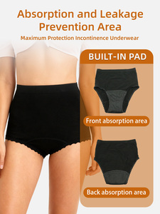 Aidingcare, комфортное нижнее белье, 100 мл, максимальная впитываемость, многоразовые герметичные трусы - Product Image 6