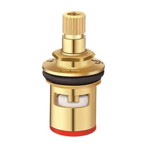 Noyau de valve tout en cuivre 20 mm pour cartouche de robinet, installation facile, utilisation pour eau mixte - Product Image 1