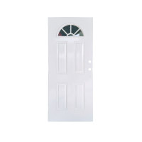 Porte en acier interne résistante au feu rentable de porte double blanche solide de vente chaude pour l'application extérieure pour les chambres à coucher