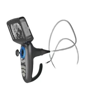 Kamera inspeksi Borescope industri fleksibel, Joystick 4.3 derajat dengan layar 360 inci tahan air IP67