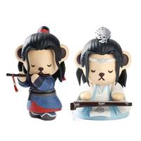 Blind Box Sammelfiguren Großhandel Teddy-Kollektion Fantasy-Serie Lizenzierte Untamed-Merchandise Bambus Q-Style Puppen