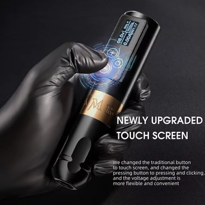 Ambition Vibe 2400mAh Power Bank Cartucho giratorio Batería Pluma <span class=keywords><strong>de</strong></span> tatuaje Kit <span class=keywords><strong>de</strong></span> tatuaje inalámbrico Pantalla digital LED para artista del tatuaje - Product Image 5