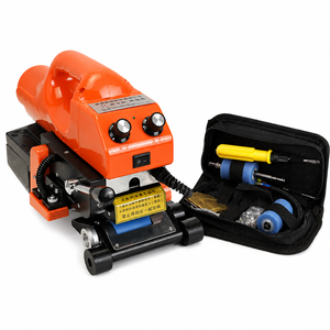 เครื่องเชื่อมจีโอเมมเบรนอัตโนมัติ220โวลต์แผ่นพีวีซีกันน้ำแผ่นกระดาน HDPE แทร็กคู่แบบร้อนละลายปีนเขา เครื่องเชื่อม Geomembrane อั - Product Image 1
