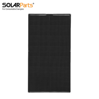 Prix d'usine 16.5V 200W Panneau solaire flexible tout noir pour les activités de plein air