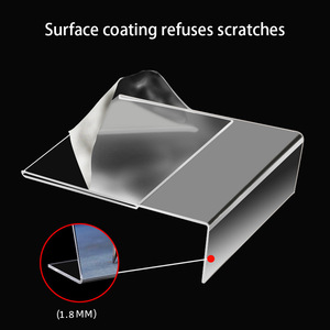 Giá Trưng Bày <span class=keywords><strong>Acrylic</strong></span> A4 A5 A6 Trong Suốt Hình Chữ L Giá Đỡ Bảng Hiệu Giá Đỡ Thực Đơn - Product Image 5