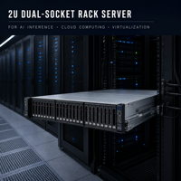 Serveur en rack 2U Intel Xeon Scalable 2 sockets DDR5 5600MT PCIe Gen5 NVMe GPU AI Inference FusionServer 2288 V7 Serveur d'entreprise
