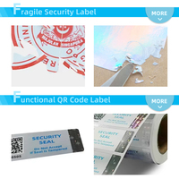 Étiquette autocollante en vinyle personnalisée, imperméable, anti-contrefaçon, garantie, sécurité, pour l'électronique grand public KAIYU
