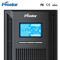 Prostar PET1103 3KVA 3000W UPS Online Frekuensi Tinggi 220V Gelombang Sinus Murni Layar LCD Konversi Ganda untuk Server IT Kantor