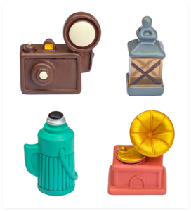 DIY dibujos animados miniatura supermercado resina Cámara fonógrafo lavabo termo <span class=keywords><strong>teléfono</strong></span> público televisión linterna casa de muñecas decoración Juguetes - Product Image 3