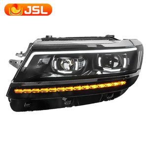 Luces para Auto VW <span class=keywords><strong>Tiguan</strong></span>, Lentes de Proyector para Faros Delanteros 2017-2020, Nuevas Luces LED Dinámicas con Señalización, Accesorio Automotriz - Product Image 2