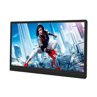 Monitor de panel LED de grado A 1920*1080 60Hz 15,6 ", pantalla táctil extendida, monitores portátiles, Monitor portátil de 15,6 pulgadas para ordenador portátil