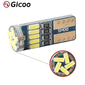 GICOO LED Highlight T10 Small <b>Bulbs</b> 4014-15SMD Canbus Car Signal LED Lights Auto Reading Dome Lamp - Product Image 5