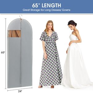 Cá nhân hoá thời trang tùy chỉnh du lịch bụi che có thể gập lại ăn mặc quần áo phù hợp với bảo vệ túi may mặc - Product Image 3