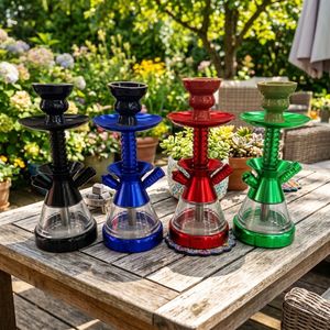 Aluminum <b>Hookah</b> Set Colorful Shisha <b>Pipe</b> Bowl Base Smoking Accessory for Party Lounge - Product Image 5