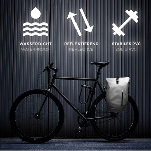 Bolsa de Bicicleta Impermeable de Gran Capacidad de 28L para Portaequipajes Trasero de Bicicleta, Venta al por Mayor de Fábrica - Product Image 6