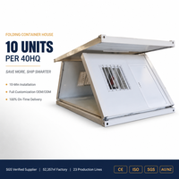 Maison conteneur préfabriquée mobile de 20 pieds pour camp pétrolier, bureau prêt à l'emploi, bureau portable, maison de luxe
