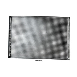 Commerciële 304 roestvrijstalen geperforeerde <span class=keywords><strong>bakplaat</strong></span> droogrek 78x52cm bakrek zwaar gebruik op maat gemaakt - Product Image 3