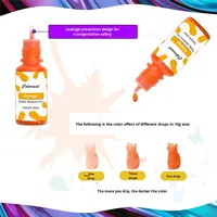 Essence de couleur liquide haute concentration, 24 couleurs, 10 ml, pour savon fait main, bougie, et coloration de silicone souple, directement de l'usine